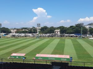 Atualização das obras do estádio