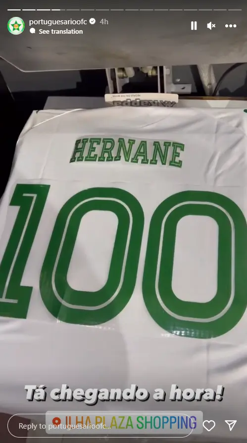 Camisa 100 Hernane Brocador