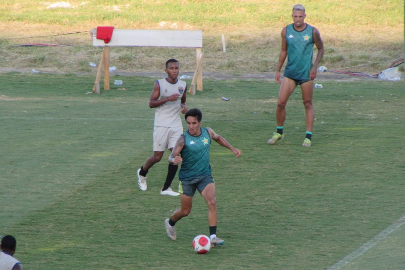 Jogo treino contra o Resende.