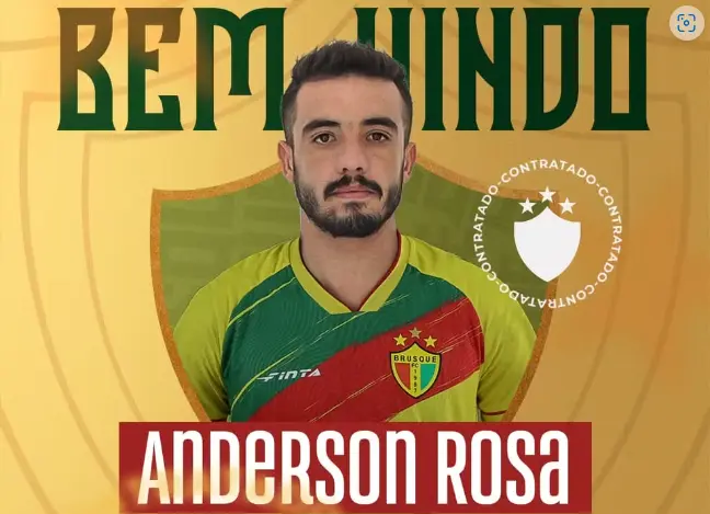 Anderson Rosa acerta com o Brusque.