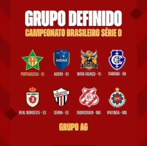 Grupo A6 do Brasileirão Série D.