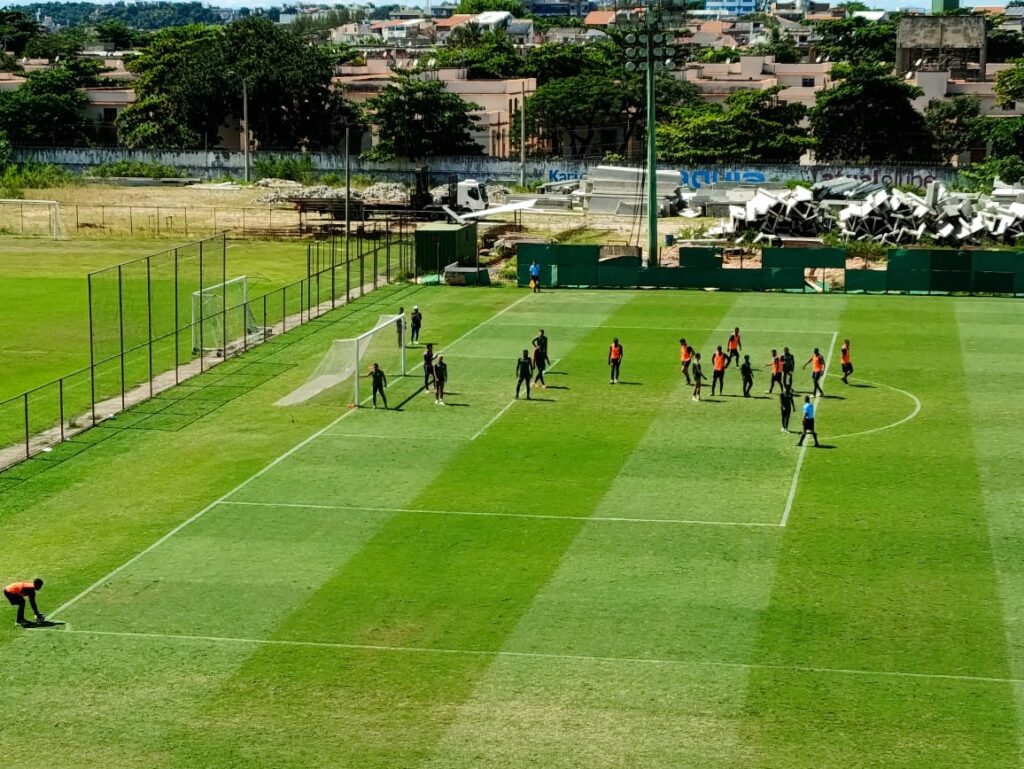 Jogo treino contra o Olaria