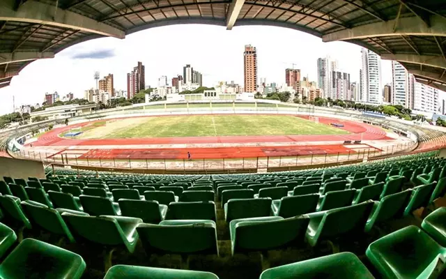 Palco do jogo Maringá x Portuguesa-RJ